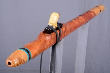 Redwood Hanging Burl Native American Flute, Minor, Mid G-4, #K46I (1)